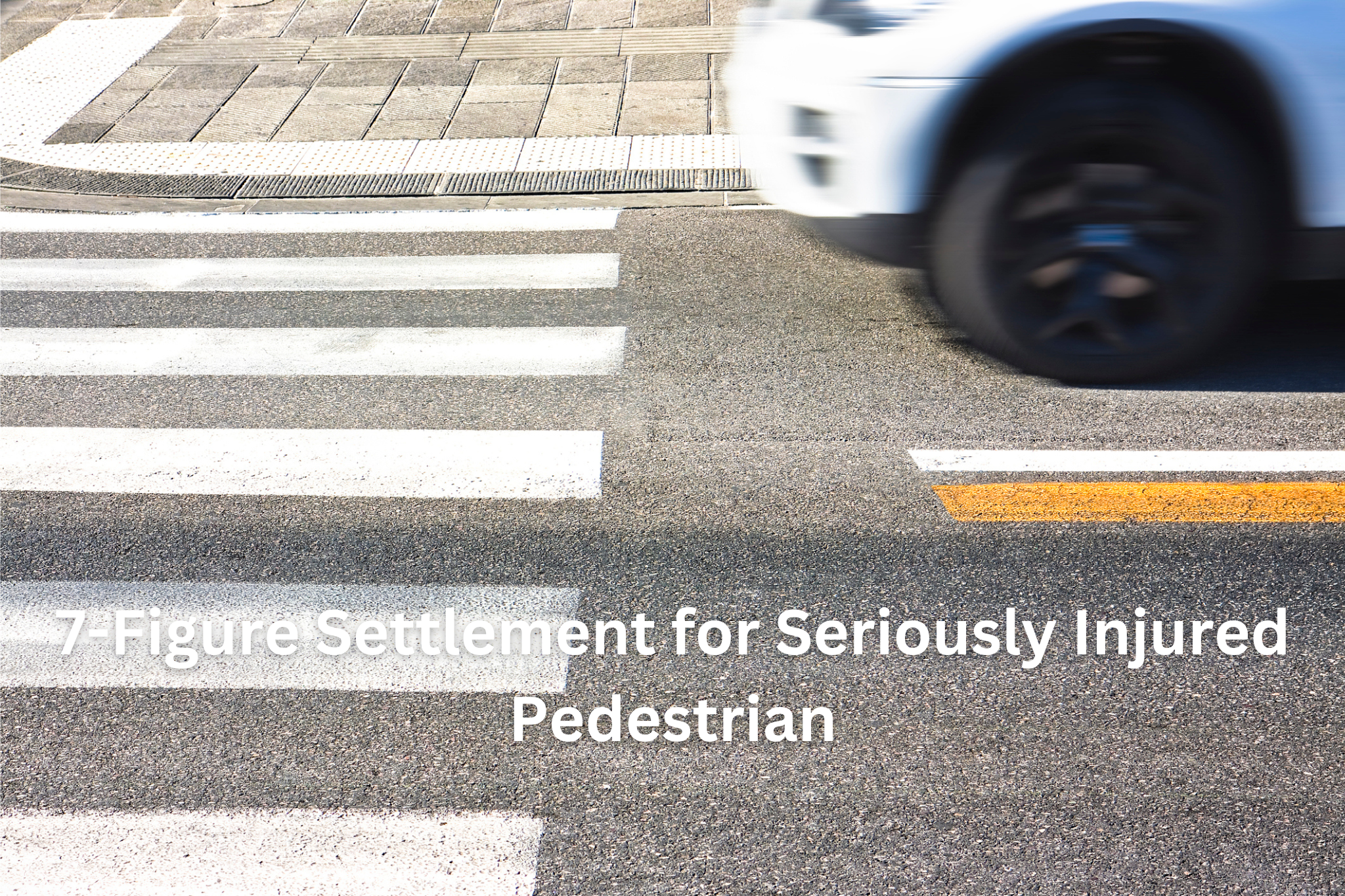 CaseyGerry Gets 7-Figure Settlement for Seriously Injured Pedestrian