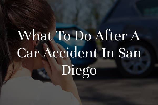 Car accident lawyer in San Diego 