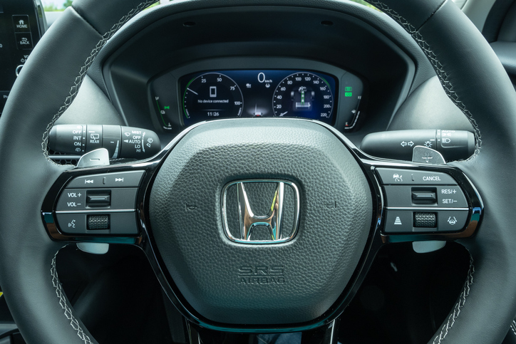 honda zr v suv 2023 steering wheel
