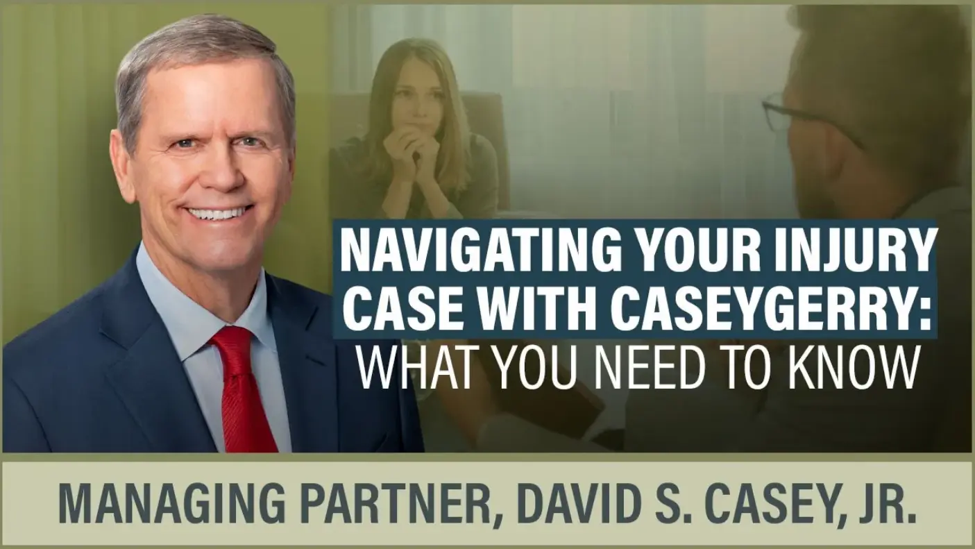 Navigating Your Injury Case with CaseyGerry: What You Need to Know