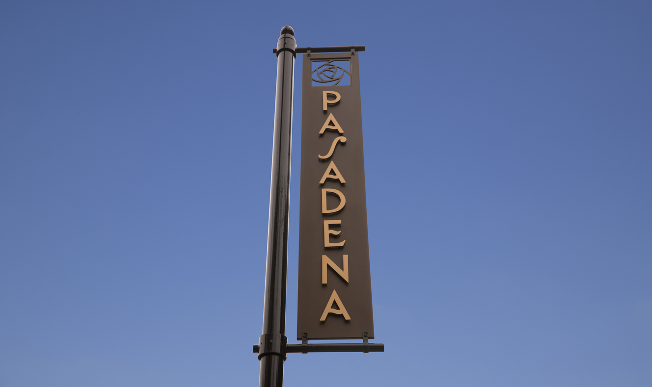 Pasadena California sign
